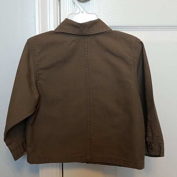 🚫SOLD🚫 ▪Calvin Klein Jeans ▪Brown Zip Up Jacket - Picture 2 of 8